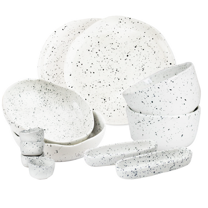 Speckled Glossy White