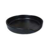 roro Matte Black Ceramic Spoon Rest & Spatula Holder Set of 2