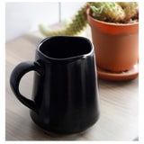 roro Ceramic Stoneware Hand-Molded Matte Black Coffee and Tea Mug and Cup, 12 oz rorodecor.myshopify.com
