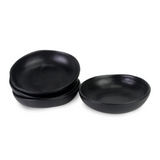 roro 5 Inch Handmade Ceramic Small Bowl, Matte Black
