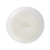 roro 5 Inch Handmade Ceramic Small Bowl, Glossy White Speckled