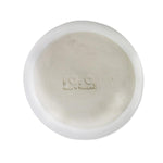 roro 5 Inch Ceramic Handmade Canape Plate, Glossy White Speckled Set of 4