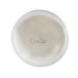 roro 5 Inch Ceramic Handmade Canape Plate, Glossy White Speckled Set of 4