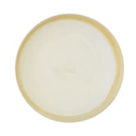 roro Ceramic Stoneware Organic Style 7 Inch Brown Sandwich and Dinner Plates, Set of 2