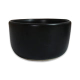 roro Handmade Ceramic Stoneware Matte Black Stoneware Miso Soup Bowls, 16 ounce (4.5 Inch Wide Bowl), Set of 2