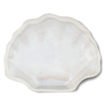 roro White Ceramic Canape Plate, Set of 2