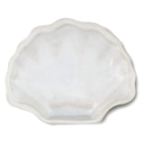 roro White Ceramic Canape Plate, Set of 2