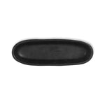 roro Modern Minimalist Matte Black Pinch Bowls , Set of 2