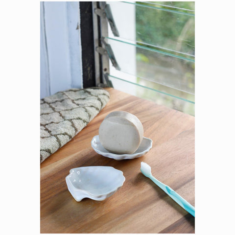 roro White Ceramic Canape Plate, Set of 2