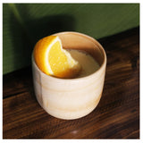 roro Handmade Ceramic Sipper Cups, Natural Clay Base (Set of 2)