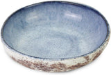5 Inch Handmade Ceramic Small Bowl, Rustic Coral, Set of 4