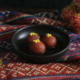 roro 5 Inch Handmade Ceramic Small Bowl, Matte Black