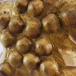 roro Handcarved Wood Starfish Wall Hanging: Natural Brown, Beach-Themed Coastal Decor - Perfect Ornament for Seaside Vibes and Maritime Home Accent
