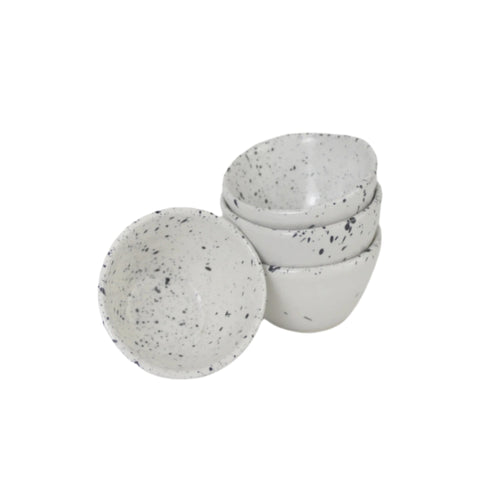 roro Handmade Ceramic Triangular Dip and Sauce Bowls