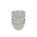 roro Handmade Ceramic Triangular Dip and Sauce Bowls