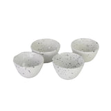 roro Handmade Ceramic Triangular Dip and Sauce Bowls