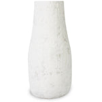 roro Handmade Rustic 12-Inch White Classic Stoneware Decorative Vase - Ceramic Antique Farmhouse Pottery