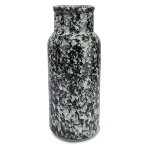 roro Handmade Rustic Brown Ceramic Milk Jug Vase, 8-Inch Tall, Vintage-Inspired Stoneware with Hand-Textured Finish, Ideal for Home Decor, Centerpieces, and Floral Displays