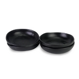 roro 5 Inch Handmade Ceramic Small Bowl, Matte Black